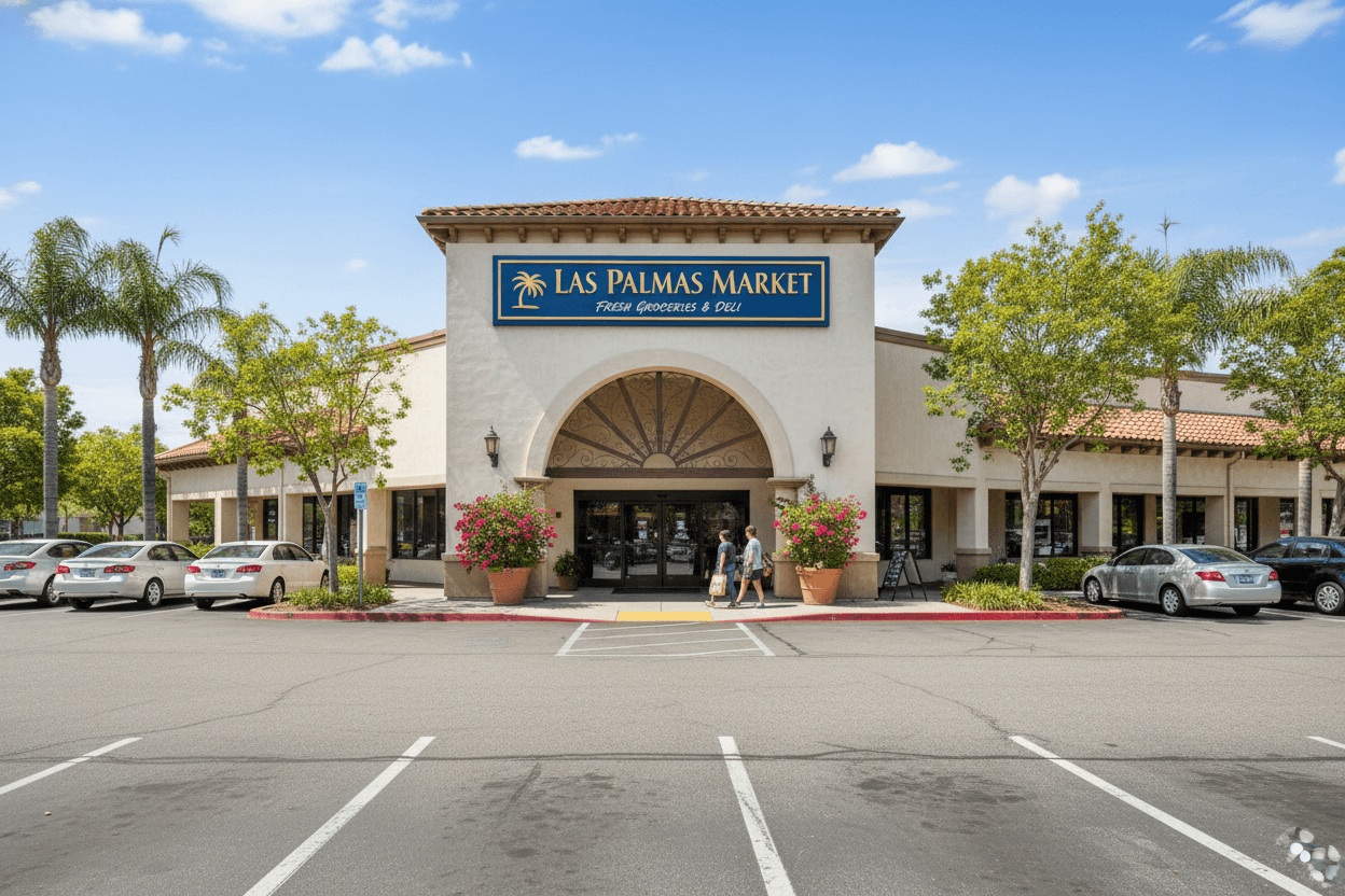 Las Palmas Market storefront